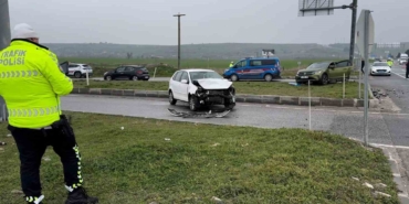 Edirne’de otomobiller çarpıştı: 7 yaralı