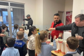 Öğrencilere ücretsiz çorba ikramı