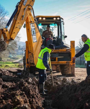 5 kilometrelik yeni hat o mahallenin içme su geleceğinin teminatı olacak