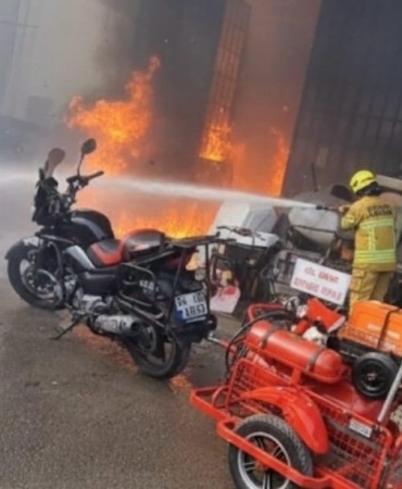 Vatandaşın geliştirdiği bu sistem yangını kıvılcım anında durduracak