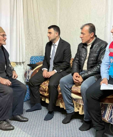 Kaymakam Kılıç vatandaşların kapısını tek tek çaldı