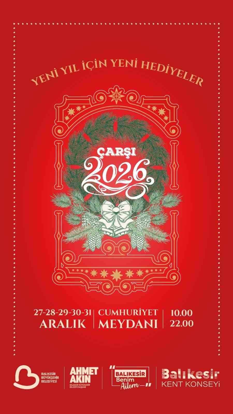 Çarşı 2026, Balıkesir’de kapılarını açıyor