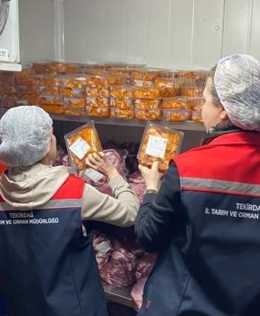 Tekirdağ’da toplu tüketim yerlerinde eş zamanlı gıda denetimi