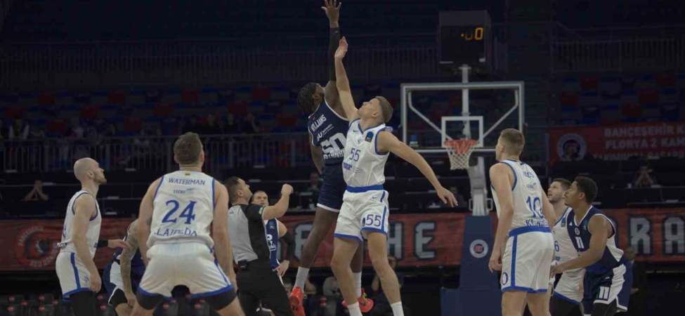 Eurocup: Bahçeşehir Koleji: 85 - Neptunas Klaipeda: 100