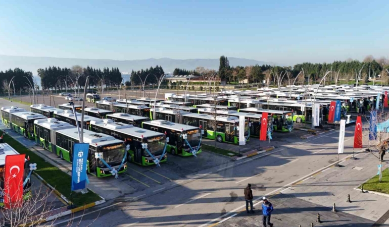 Kocaeli ulaşım filosuna 68 yeni otobüs