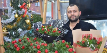 Yılbaşına sayılı günler kala çiçekçilerde tatlı bir telaş başladı