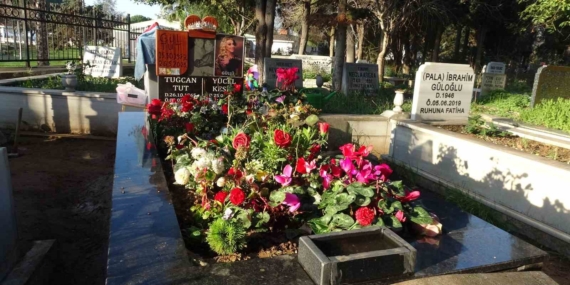 Güllü’nün mezarı gül bahçesine döndü