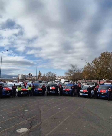Tekirdağ’da emniyet ve jandarmaya yeni araçlar teslim edildi