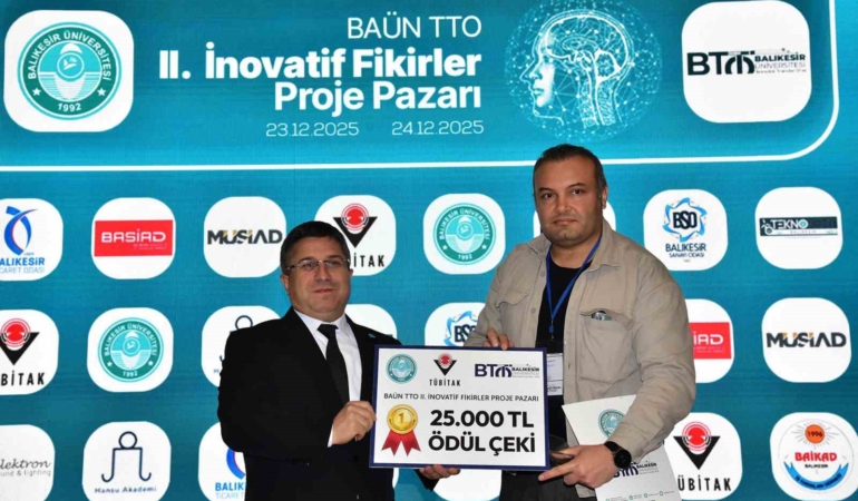 İnovatif Fikirler Proje Pazarı’nda ödüller sahiplerini buldu