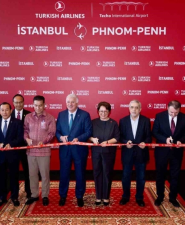 Türk Hava Yolları, Kamboçya’nın Başkenti Punom Pen’e uçuşlara başladı