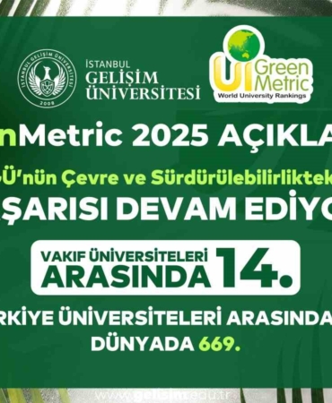 Greenmetric 2025 sonuçları açıklandı: İGÜ’nün çevre ve sürdürülebilirlikteki başarısı devam ediyor