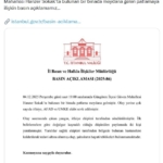 İstanbul Valiliğinden Güngören’deki patlamayla ilgili açıklama: "Doğalgaz kaynaklı olduğu düşünülen patlamada 2 kişi yaralandı"