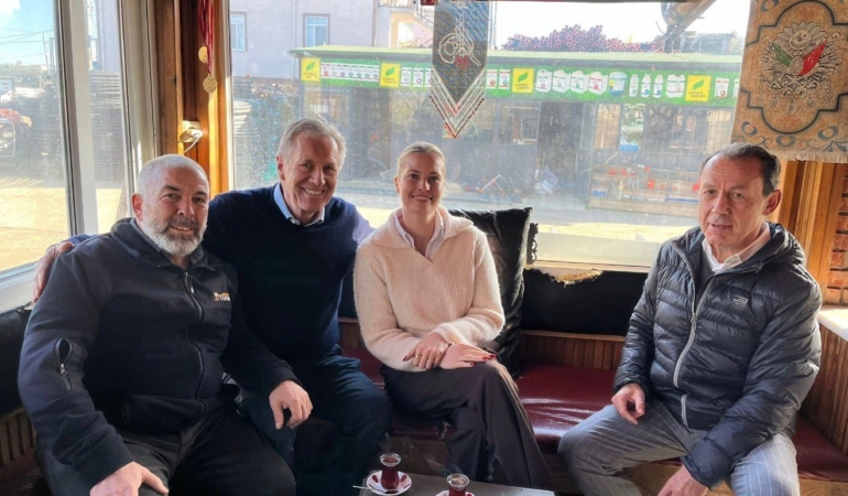 Almanya’nın 10. Cumhurbaşkanı Cristian Wolf İznik’te