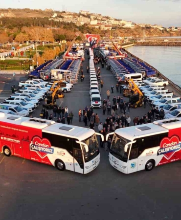 Tekirdağ’da dev yatırım: Yüzlerce araç alındı