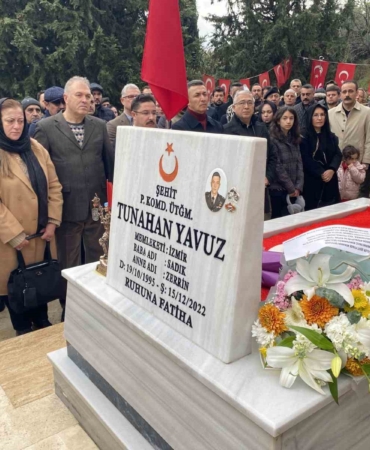 Pençe Kilit kahramanı şehit üsteğmen şehadetinin 3.yılında anıldı