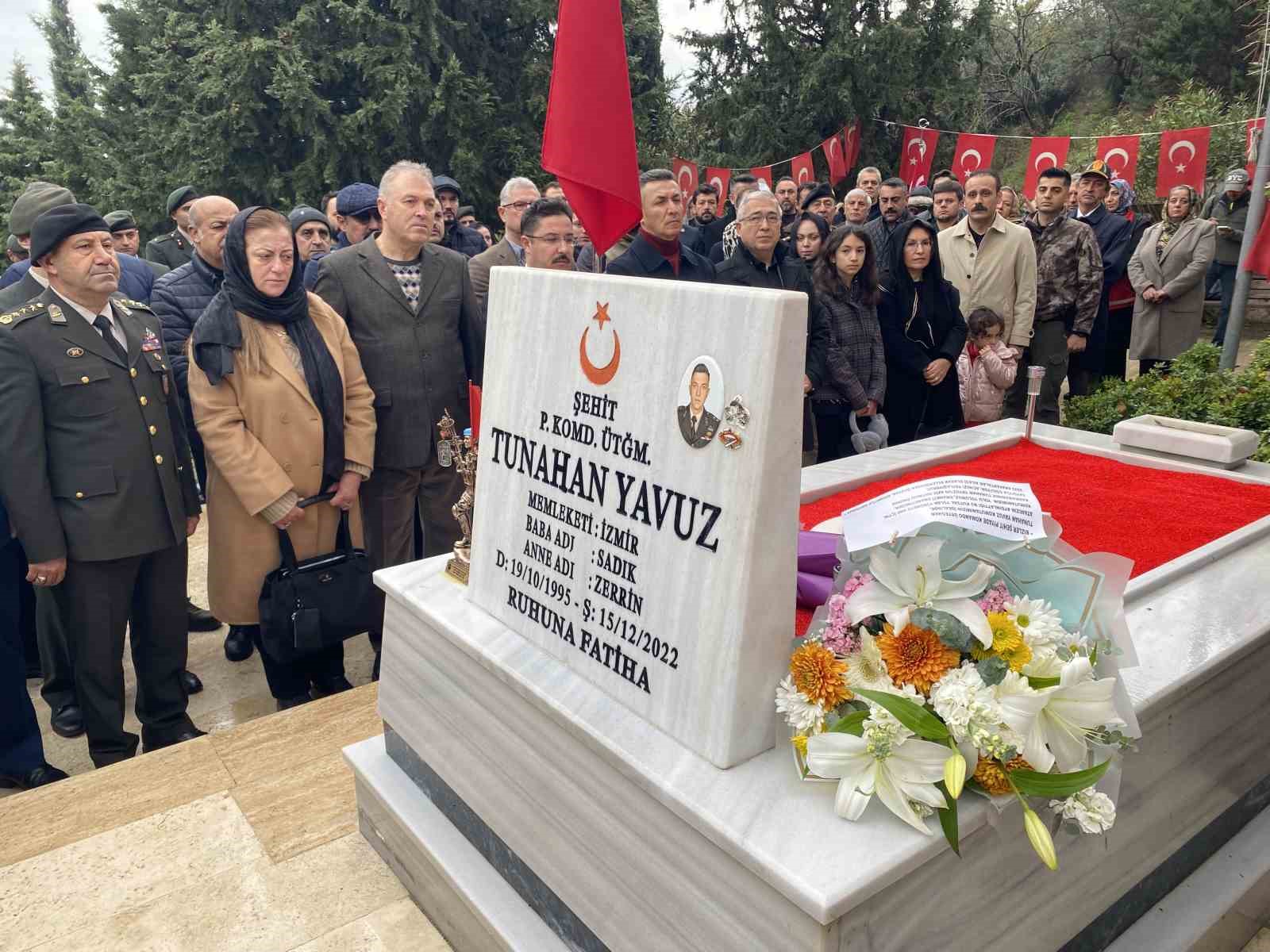 Pençe Kilit kahramanı şehit üsteğmen şehadetinin 3.yılında anıldı