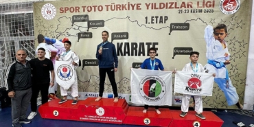 Gaziosmanpaşalı karatecilerden Türkiye Yıldızlar Ligi’nde 14 madalya