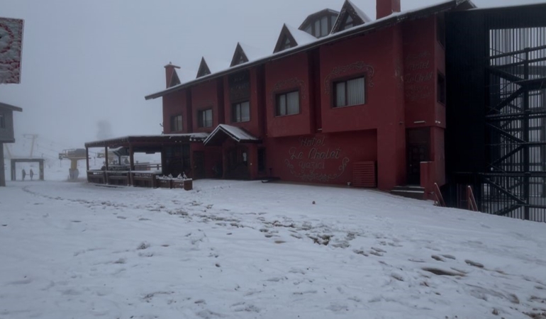 Uludağ’da kar var oteller kapalı