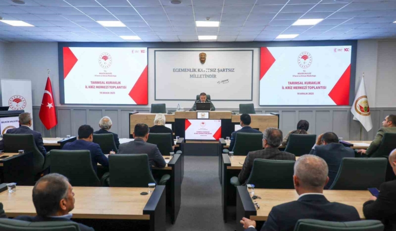 Bilecik’te Kuraklık Kriz Merkezi ve Hayvanları Koruma Kurulu Toplantıları yapıldı