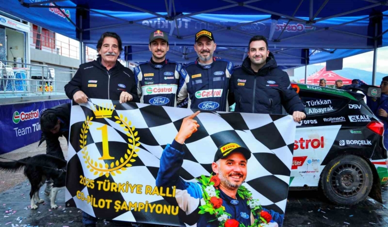 Castrol Ford Team Türkiye, 2025 Türkiye Ralli Şampiyonası’nda sınıfında birinci oldu