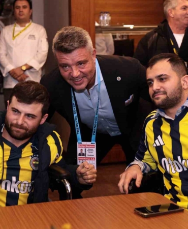 Fenerbahçe, Konyaspor maçında özel konuklarını ağırladı