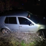 Susurluk’ta otomobil şarampole uçtu: 1 yaralı