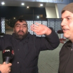 Edirne’de tahliye sevinci kameralara yansıdı: Koşarak çıkıp röportaj arasına girdi