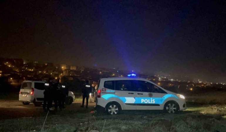 Tekirdağ’da polisi görünce elindeki silahla tarlaya girerek kaçan şahıs yakalandı