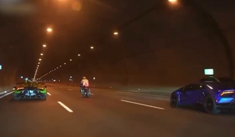 Arnavutköy’de trafiği tehlikeye atan yarışçılara jandarma operasyonu