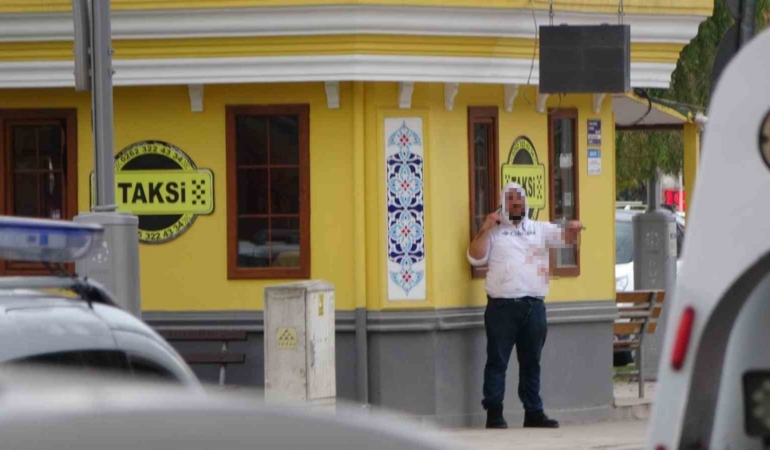 Kocaeli’de taksi durağındaki şahıs etkisiz hale getirildi