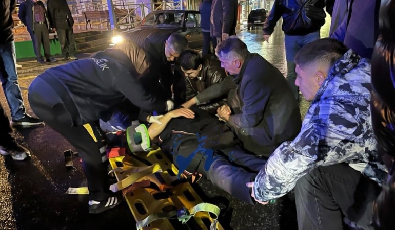 Sakarya’da otomobilin çarptığı yaya yaralandı, sürücü aranıyor