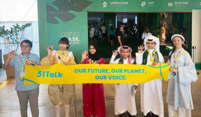 51Talk, gençleri Birleşmiş Milletler’in iklim sahnesine taşıyacağını duyurdu