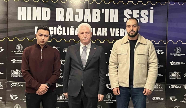 İstanbul’da Gazze’yi konu alan "Hind Rajab’ın Sesi" filminin gösterimine yoğun ilgi