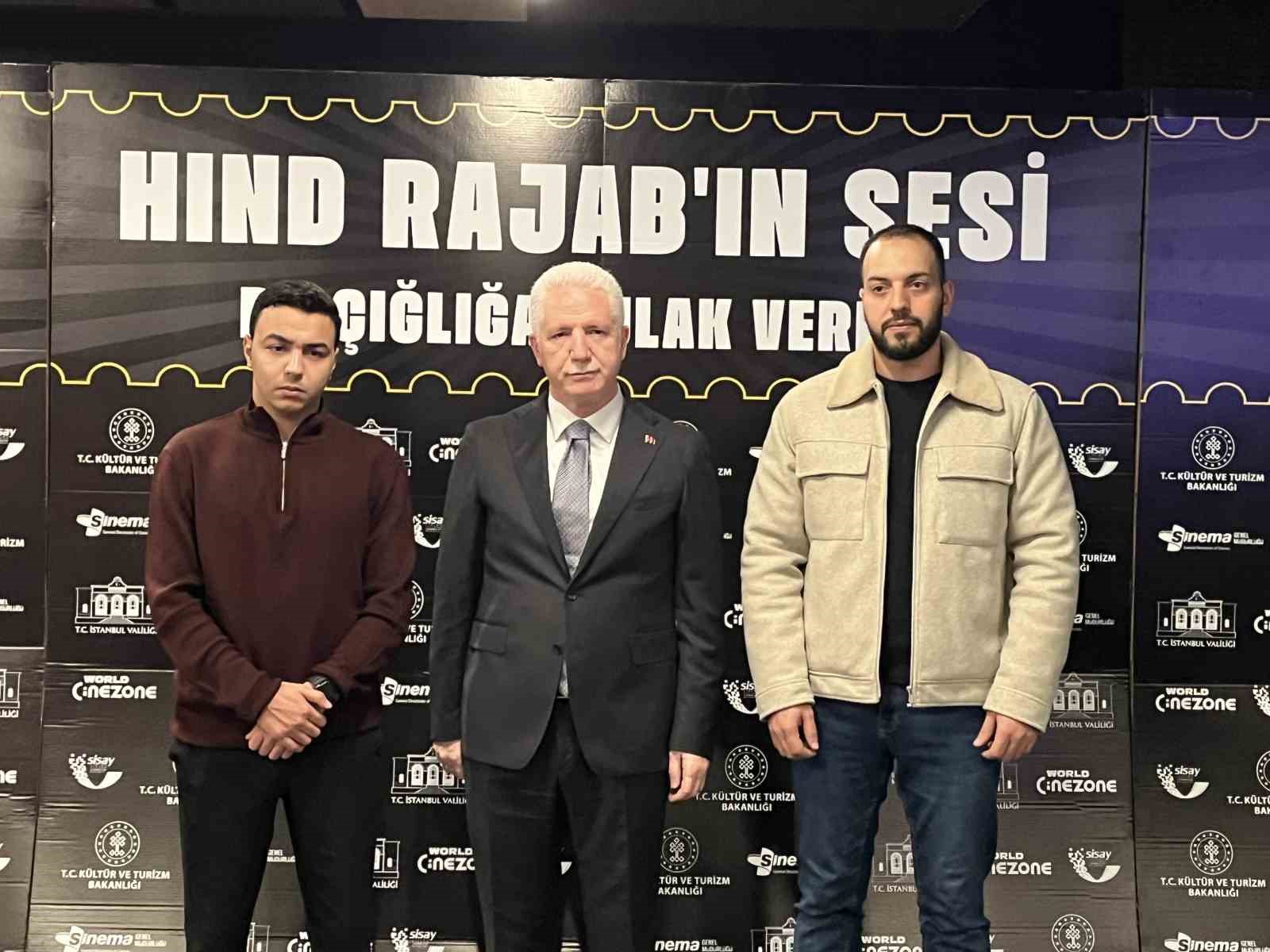 İstanbul’da Gazze’yi konu alan "Hind Rajab’ın Sesi" filminin gösterimine yoğun ilgi