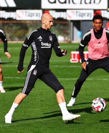 Beşiktaş’ta Trabzonspor maçı hazırlıkları devam etti