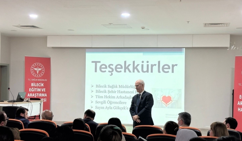 Bilecik’te ‘Hatasız hekimlik mümkün mü’ semineri düzenlendi