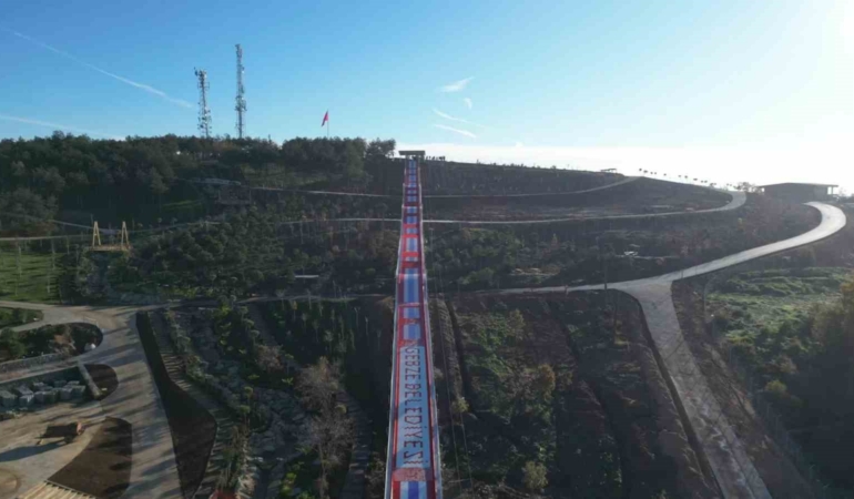 Türkiye’nin en uzun kaydırağı Kocaeli’ye yapılıyor