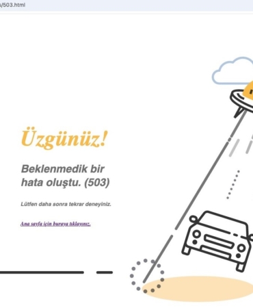 Araç takip sistemi çöktü