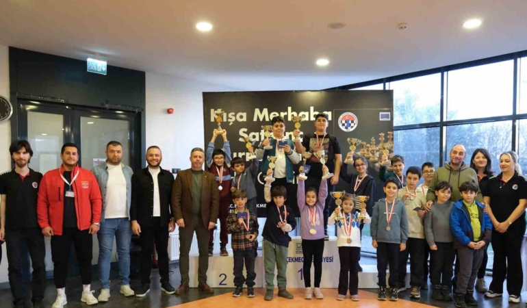 Büyükçekmece’de Kışa Merhaba Hızlı Satranç Turnuvası nefesleri kesti