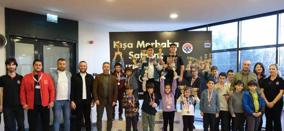 Büyükçekmece’de Kışa Merhaba Hızlı Satranç Turnuvası nefesleri kesti