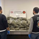 Fransa’dan Yalova’ya gemiyle gelen tırda 37 kilo uyuşturucu ele geçirildi