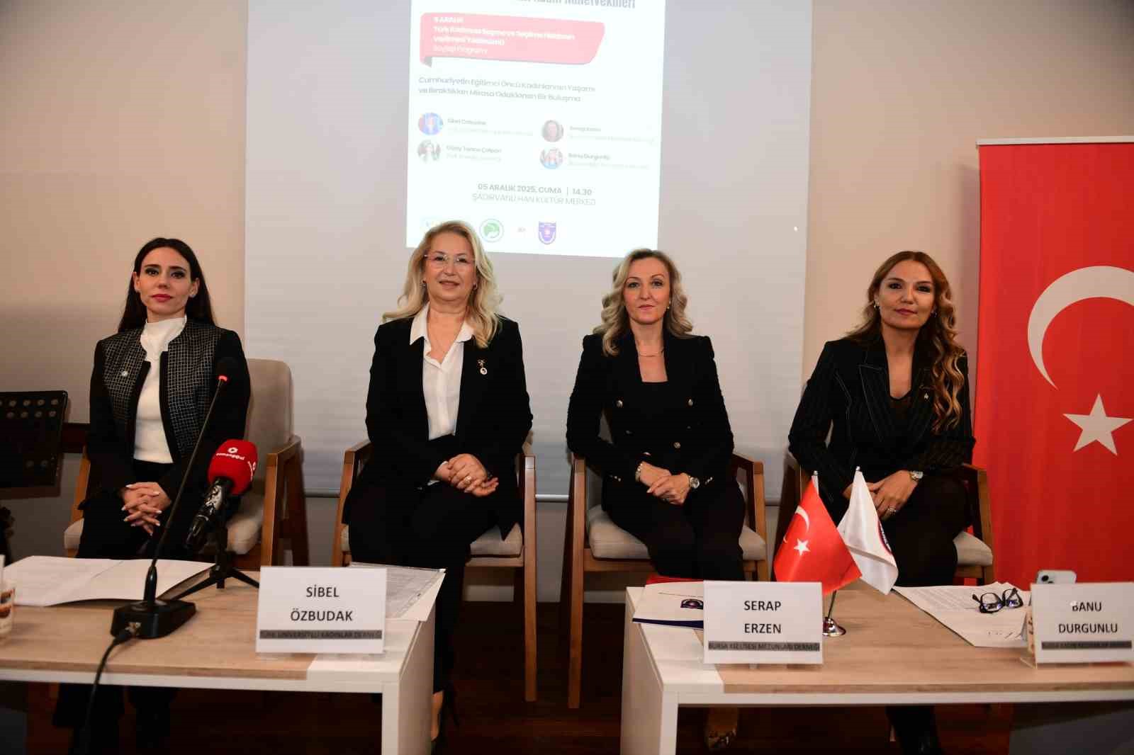 Cumhuriyetin Eğitimci İlk Kadın Milletvekilleri Osmangazi’de Konuşuldu