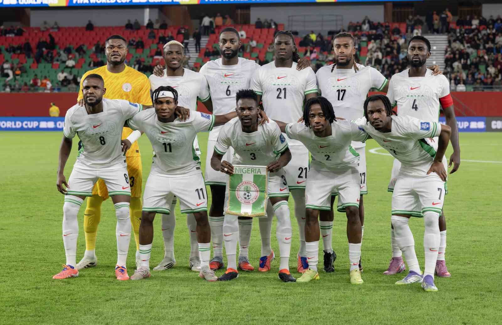 Osimhen, Onuachu ve Ndidi, Nijerya’nın Afrika Kupası kadrosunda yer aldı