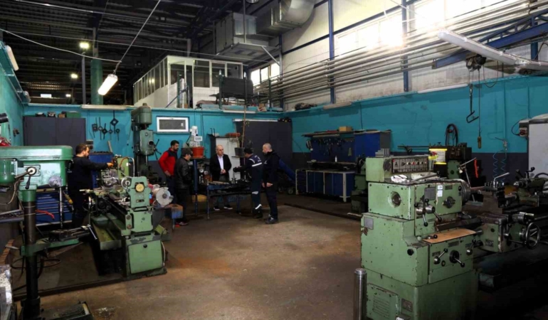 Sanayi tesisi değil belediye atölyesi