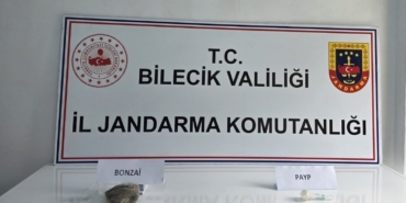 Bilecik’te jandarmanın şüphe üzerine durdurduğu araçtan uyuşturucu çıktı