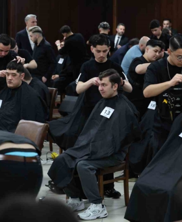 Bağcılar’da en iyi kuaförler engelli bireyler için yarıştı