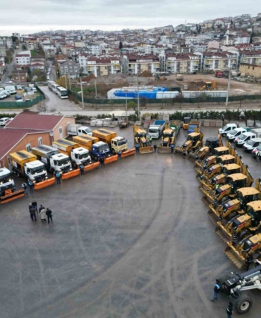 Gebze’de kar alarmı: 425 personel ve 73 araçla teyakkuzda