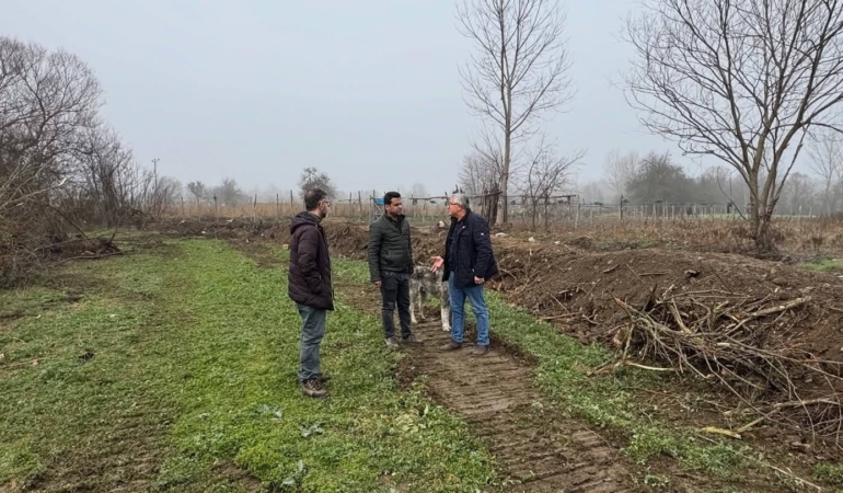 Bilecik’te taşkın riskine karşı dere ıslahı