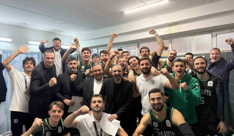 Sakarya Büyükşehir Belediyesi Teşvikiye’yi 75-70 mağlup etti