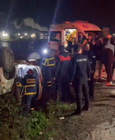 Yalova’da otomobil takla attı: 2 yaralı